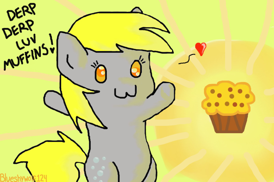 Derpy Hooves & Muffin! ♥