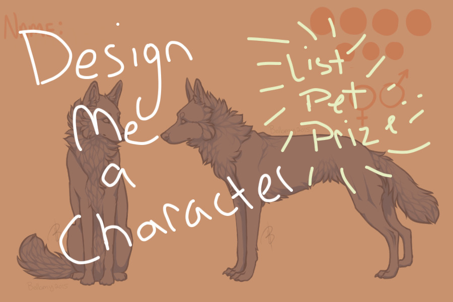 ~Design me a character~ Judged!