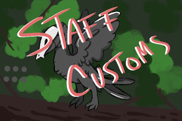 Bone Crow Staff Customs