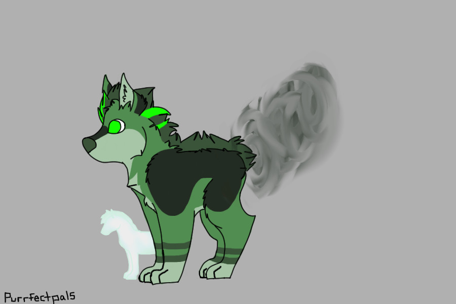#0040 Mist Wolf