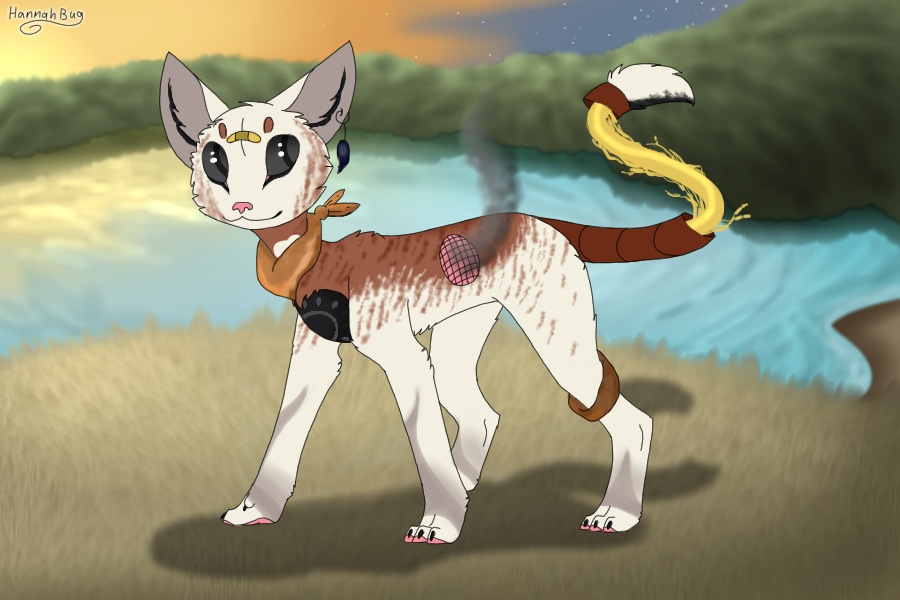 Apide with some items on