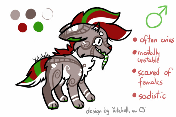 Demon Dog for adopt! ^.^
