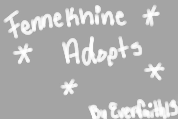 Fennekhine Adopts (Moved)
