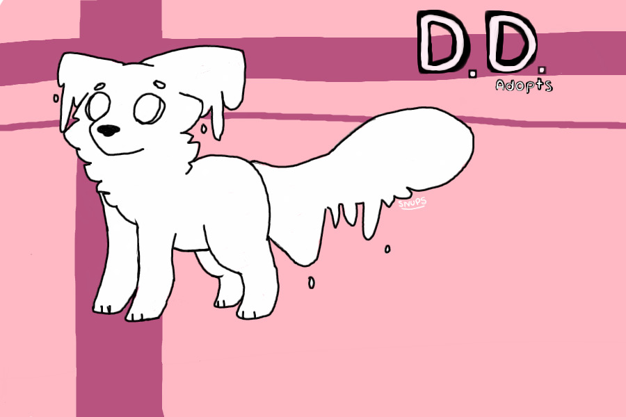 Drippy Doggy Adopts(artists needed+new lines on their way!)