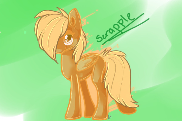 Scrapple Pony-fied