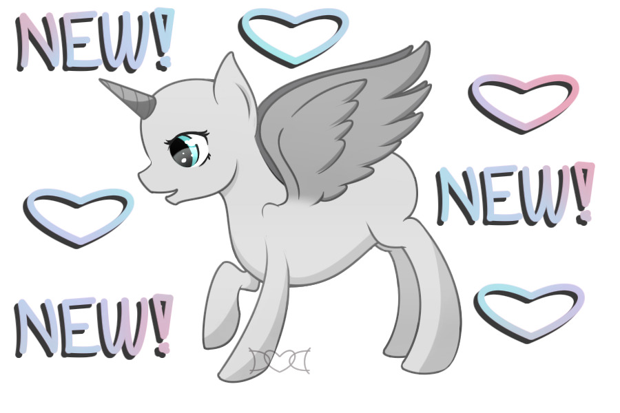 Dorky's NEW Editable Pony Lines! (Minor Edits)