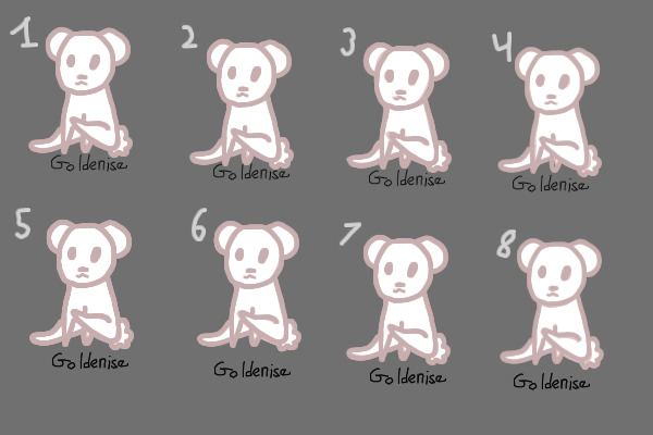 Little bear adopt designs c: