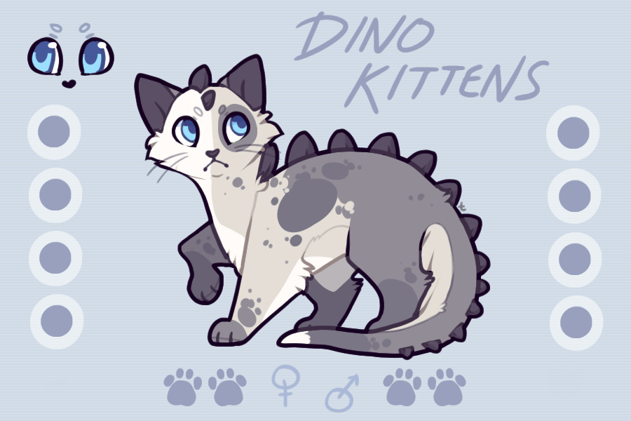 Dino Kittens - Grand Opening ^-^