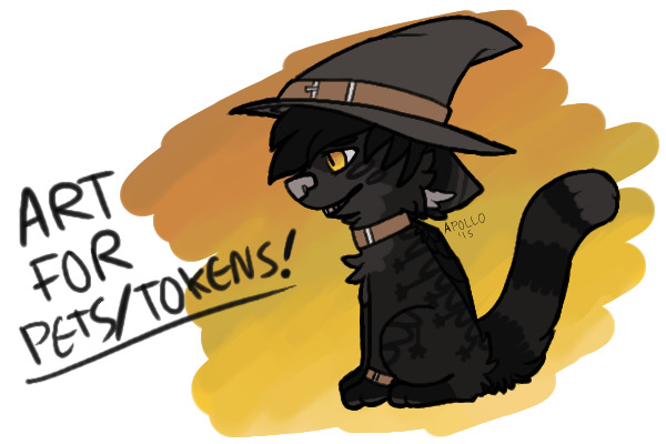 [open!] art for pets/tokens!