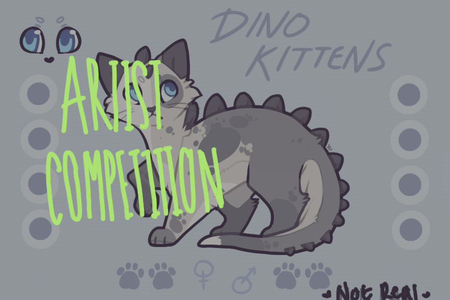 Dino Kittens - Artist Competition