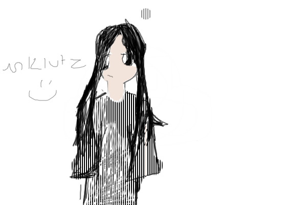 Girl in striped pajamas