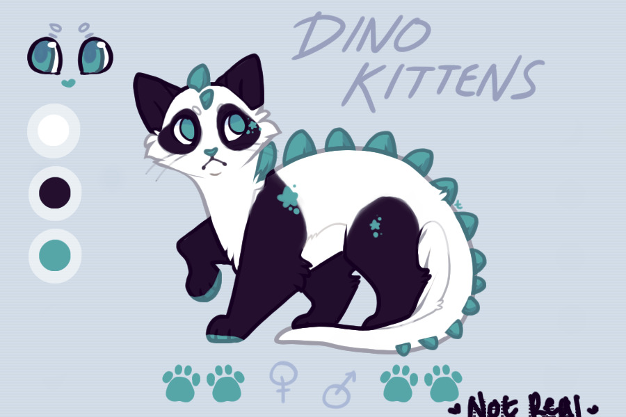 My Dino Kitten Entry #2