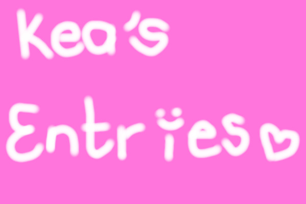 Keanai's entries