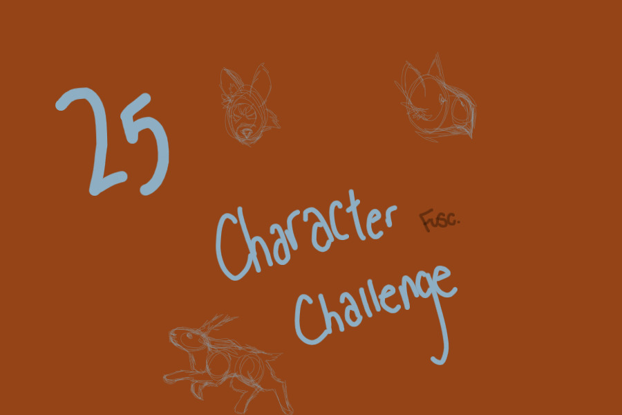 Fusc's 25 Character Challenge