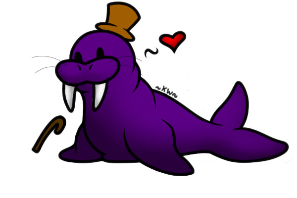 Purple Walrus!