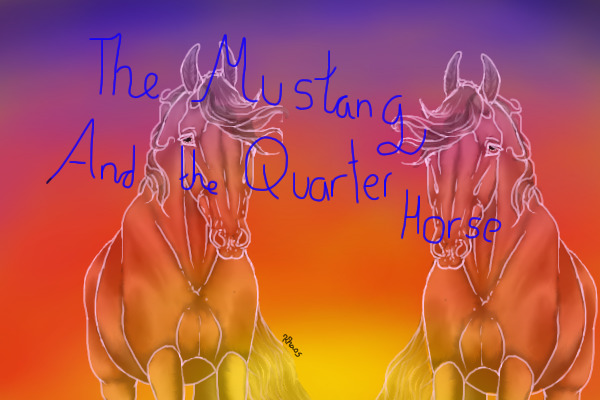 The Mustangs and The Quarter horses (No Posting)