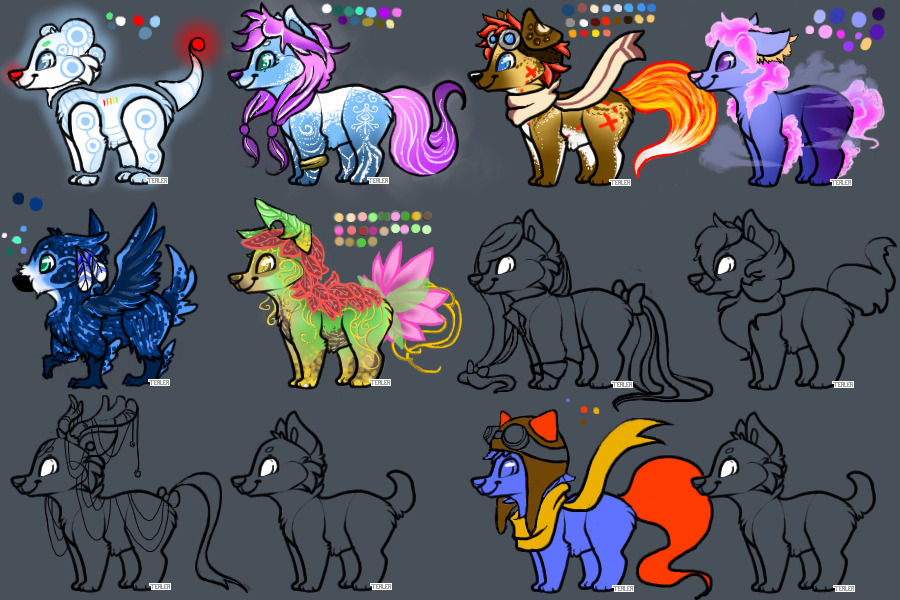 Completed and up for auction on the other okeki!!!