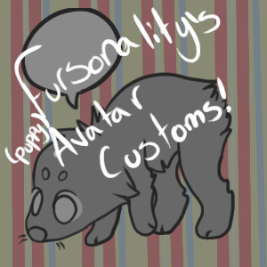 Fursonality's (Puppy) Avatar Customs!