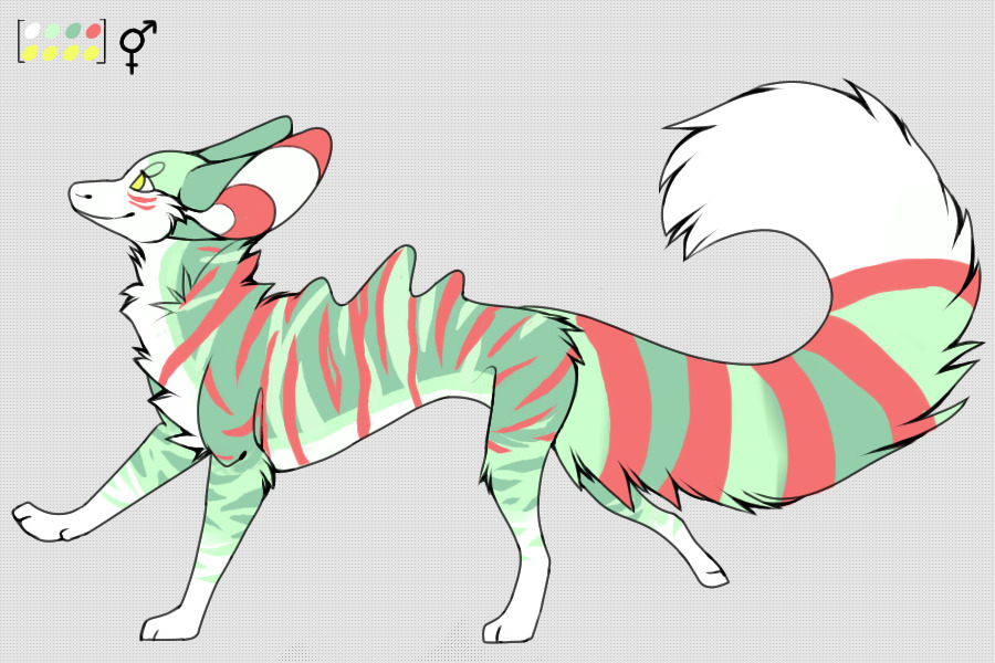 Cheese Doodle #181 Peppermint Themed - FCFS
