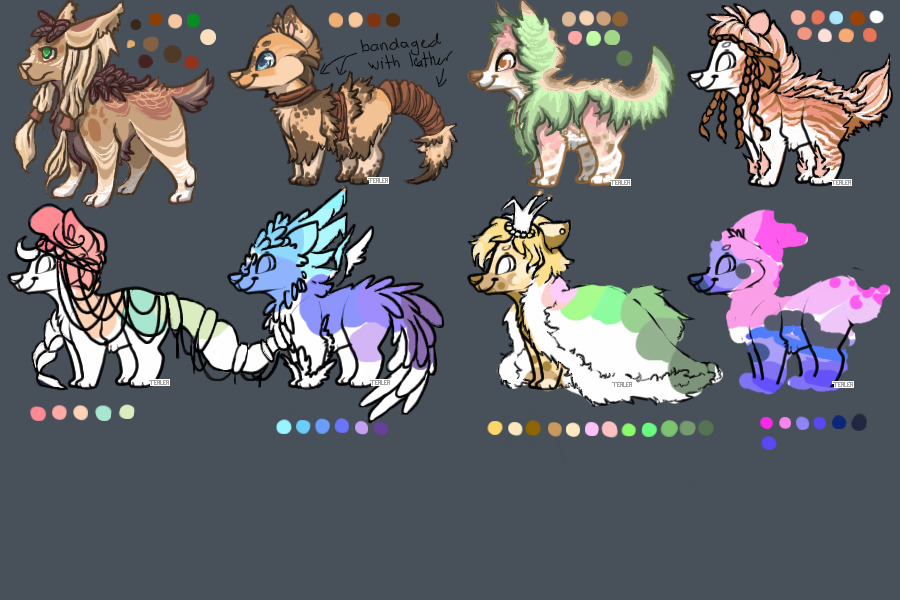 Characters for auction (in progress)