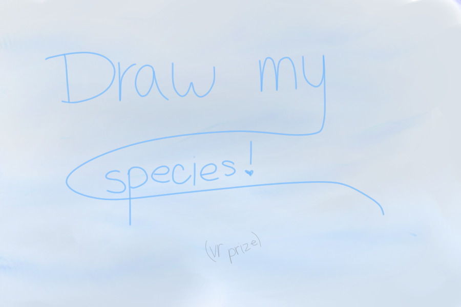 draw my species - lineart contest \\ vr 1st prize