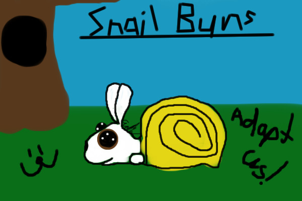 Butter/Snail Buns! Adopt Them! Hiring! FIRST CUSTOM FREE!