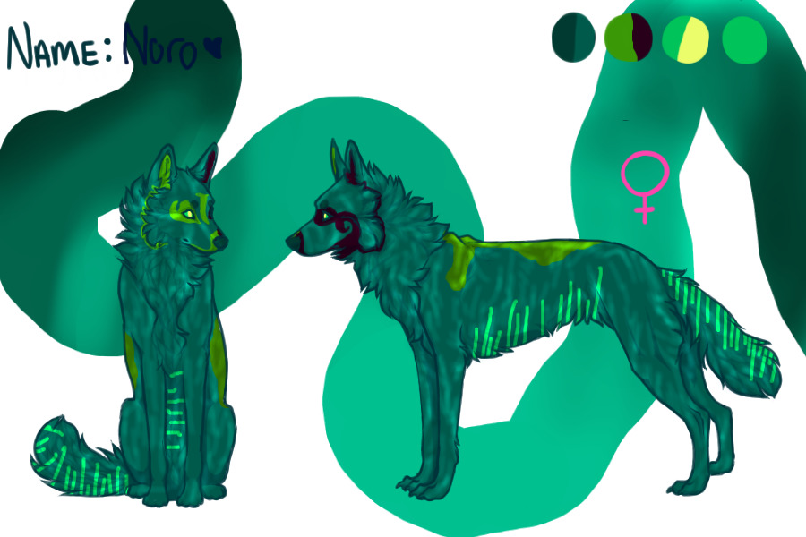 Noro, Wolf Character