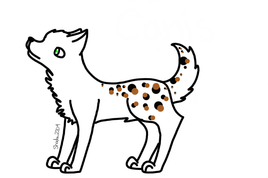 Heavy Speckled Dog (Canis Adopts)