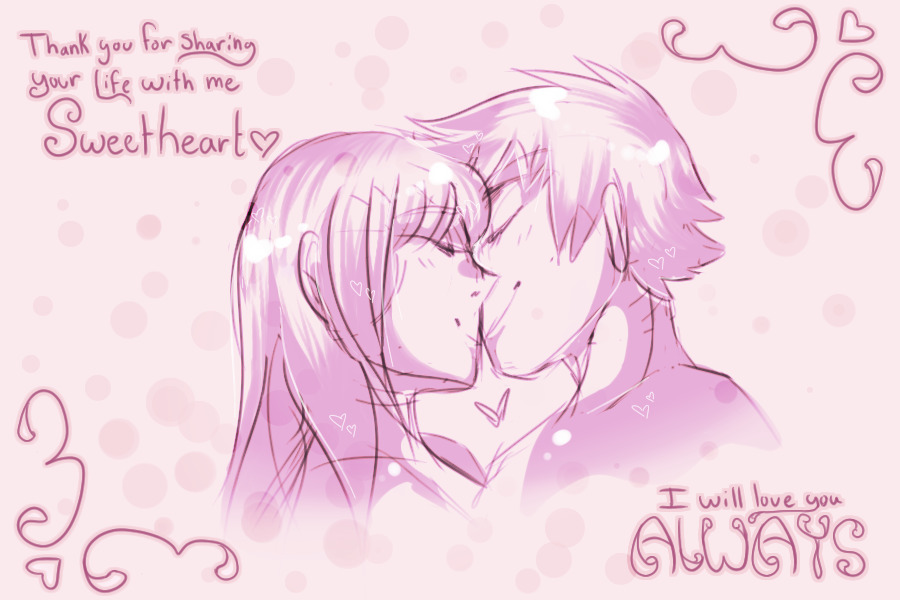 Happy 3 years, valentine ♥