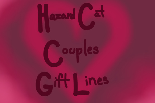 >>>Hazard Cats Couples Gift Lines