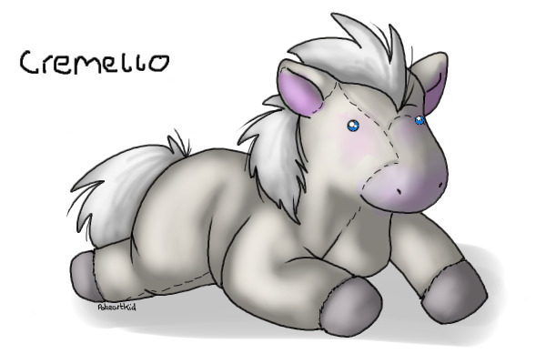 Horse Plushie (Coluored in)