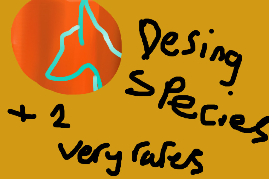 design me a species, very rare prizes!