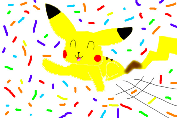 Pikachu used celebrate! Its super effective!