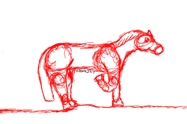 Horse sketch