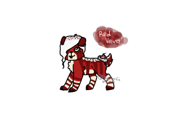 sweetie pup #1 - red velvet