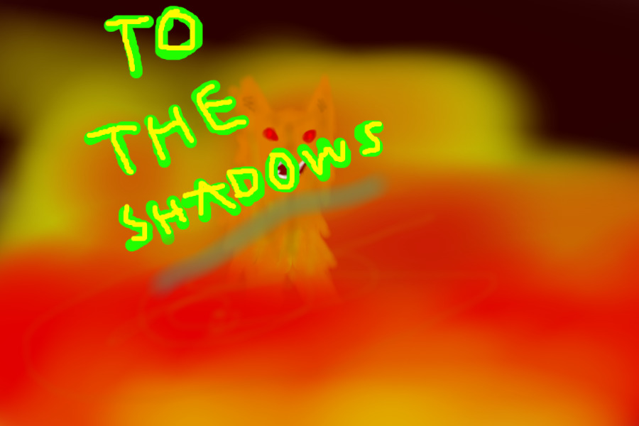To the shadow's cover