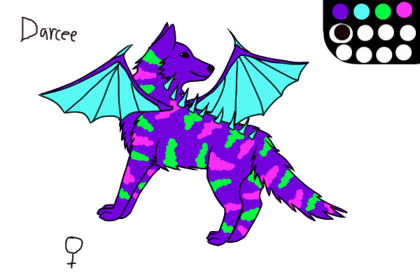 Dragon Winged Wolf #7-Custom for Cubbie16