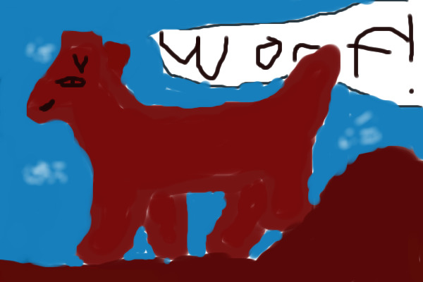 WOOF!