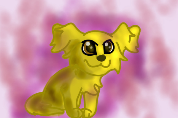 Golden Puppy (Practice drawing)