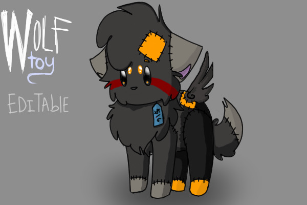 Wolf Toy Edit