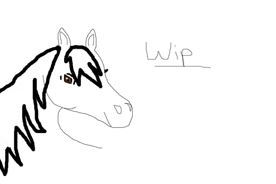 Wip horse
