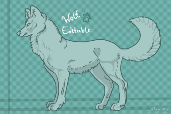 Wolf Editable!