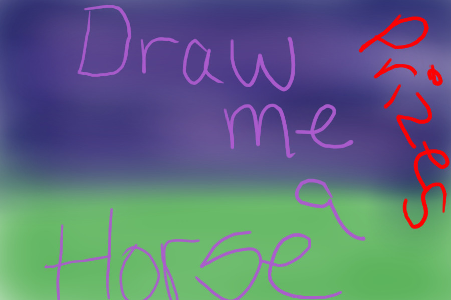 Draw me a horse! Win prizes!