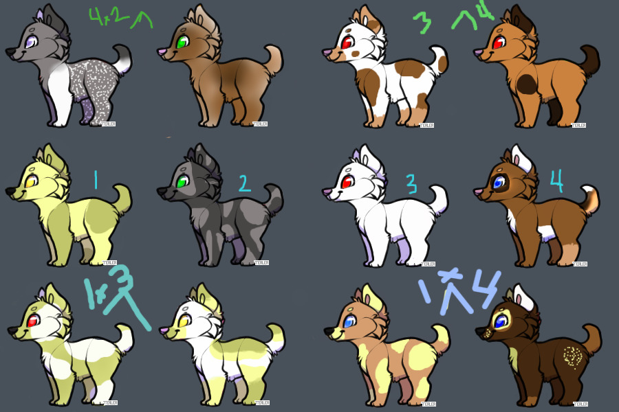 Free Dog Breedables ((closed))