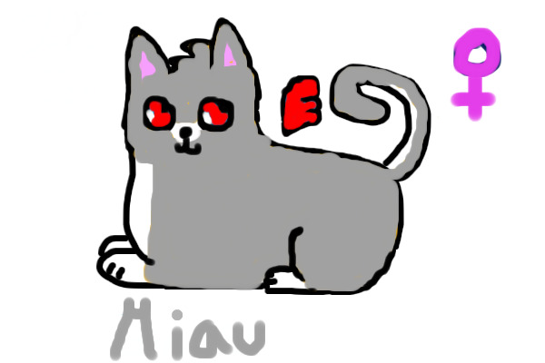 Grey Kitten MiniWing Adopt! - ADOPTED