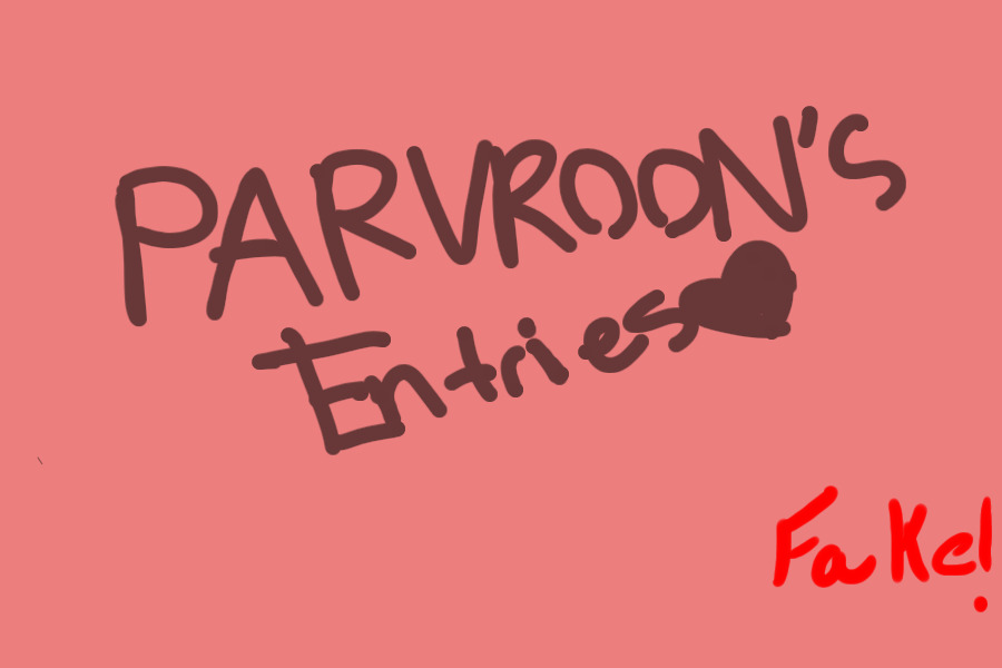 Parvroon's entries