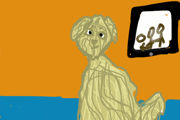 My attempt at drawing a good dog