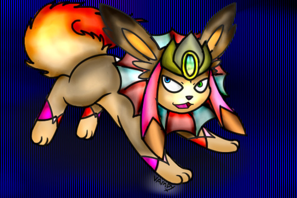 I finished an eeveelution, but I don't know how to name it.