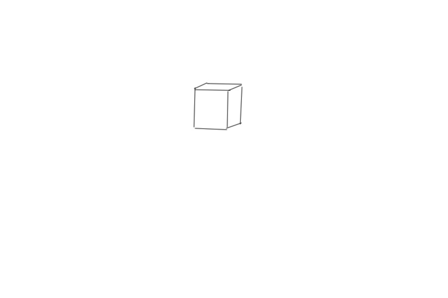 its literally a cube