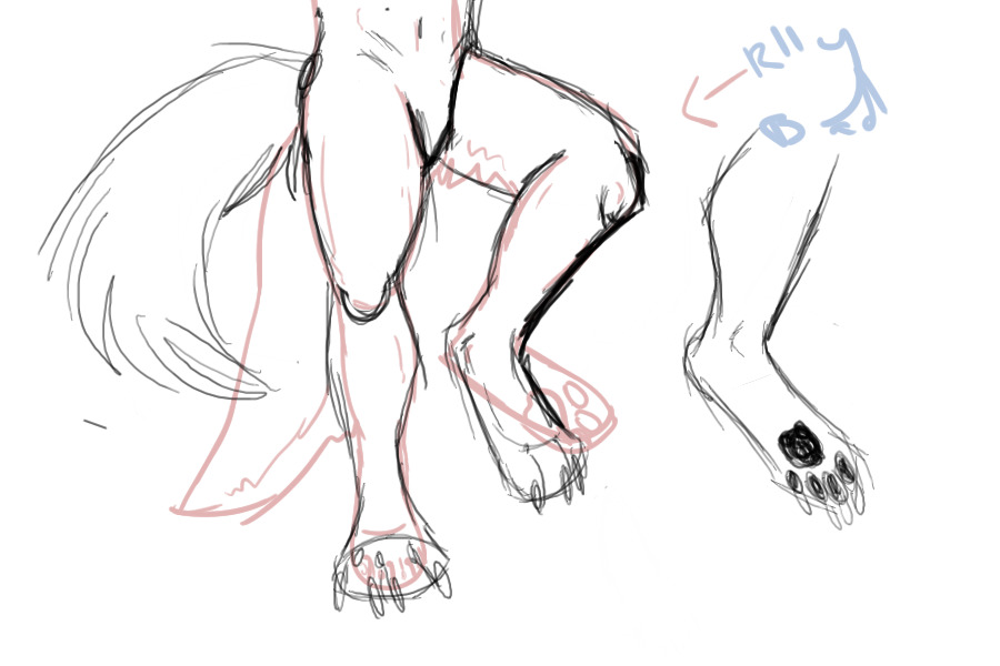 Inserts sloppy redline